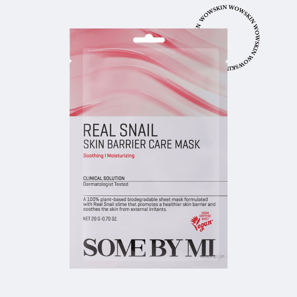 Real Snail Skin Barrier Care Mask - WowSkin Romania